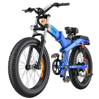ENGWE X24 Bicicleta Eléctrica Plegable Triple Suspensión 25 km/h Autonomía 150 km