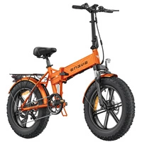 ENGWE EP-2 Pro Bicicleta Eléctrica Plegable - Potencia 250W | Batería 13Ah | Velocidad 15.5mph | Autonomía 75mi