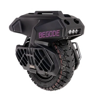 Begode Mten Mini Monociclo Eléctrico - 500W Potencia | 4.5Ah Batería | 10mph Velocidad | 7mi Alcance
