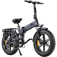ENGWE Engine Pro Bicicleta Eléctrica Plegable - 1000W Potencia | 16Ah Batería | 30mph Velocidad | 75mi Rango