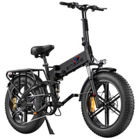 ENGWE Engine Pro Bicicleta Eléctrica Plegable - 1000W Potencia | 16Ah Batería | 30mph Velocidad | 75mi Rango