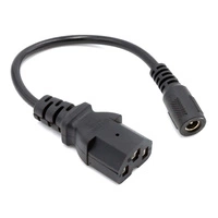 Adaptador CC 2,1 mm x 5,5 mm a IEC C13