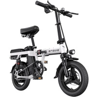 ENGWE T14 Bicicleta Eléctrica Plegable - Potencia 600W | Batería 10Ah | Velocidad 30mph | Autonomía 50mi