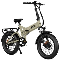 PVY Z20 Pro Bicicleta Eléctrica Plegable - Potencia 1000W | Batería 16.5Ah | Velocidad 31mph | Autonomía 75mi