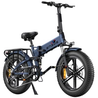 ENGWE Engine Pro Bicicleta Eléctrica Plegable - 1000W Potencia | 16Ah Batería | 30mph Velocidad | 75mi Rango