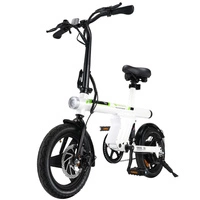 isinwheel CityGlide U1 Bicicleta Eléctrica Plegable - Potencia 500W | Batería 7.8Ah | Velocidad 20mph | Autonomía 28mi