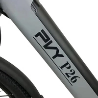 Bicicleta Eléctrica PVY P26 - Potencia 500W | Batería 13.5Ah | Velocidad 28mph | Autonomía 50mi