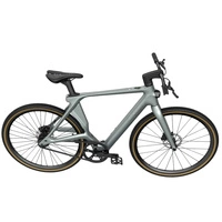 Fiido Air Bicicleta Eléctrica de Fibra de Carbono - Potencia 250W | Batería 5.8Ah | Velocidad 15.5mph | Autonomía 38mi