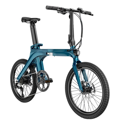 Fiido X Classic Bicicleta Eléctrica Plegable - Potencia 350W | Batería 11.6Ah | Velocidad 15.5mph | Autonomía 81mi | Manillar Plano