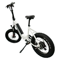 Starsfly Step-Through Bicicleta Eléctrica | 500W (750W Pico) Potencia | 21mph Velocidad | 13Ah Batería | 37mi Rango | Plegable Fat Tire