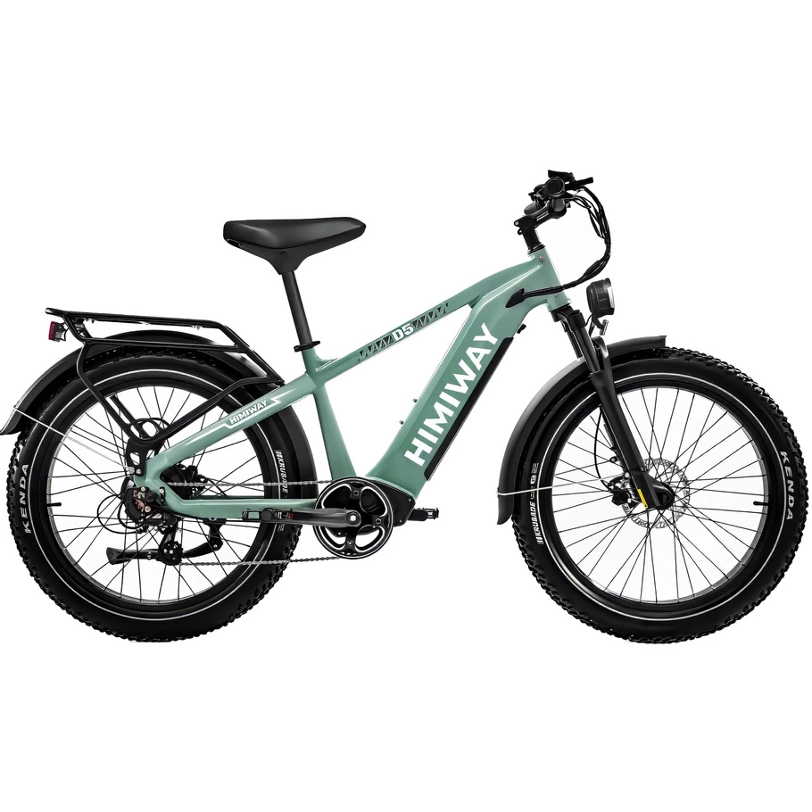 Bicicleta Eléctrica Himiway D5 Zebra High-Step - 250W Potencia | Batería 20Ah | Velocidad 15.5mph | Autonomía 80mi