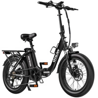 Bicicleta Eléctrica Plegable Vitilan U3 - Potencia 750W | Batería 13Ah | Velocidad 28mph | Autonomía 45mi