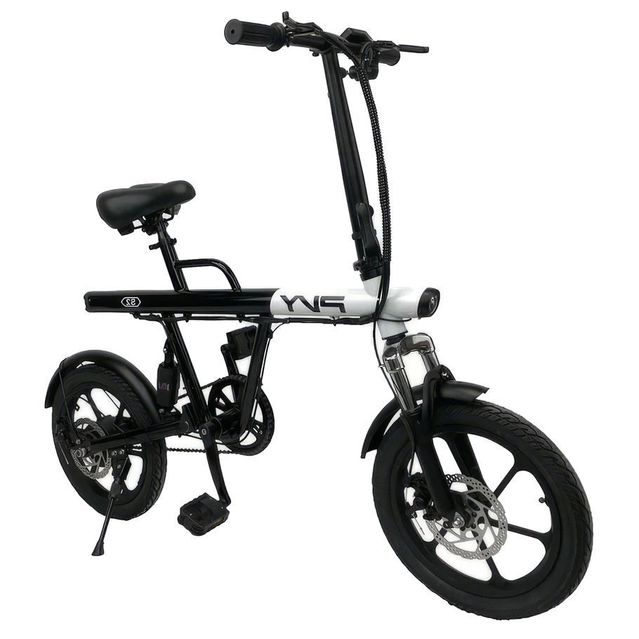 Bicicleta Eléctrica Plegable PVY S2 - Potencia 250W | Batería 7.5Ah | Velocidad 15.5mph | Autonomía 37mi