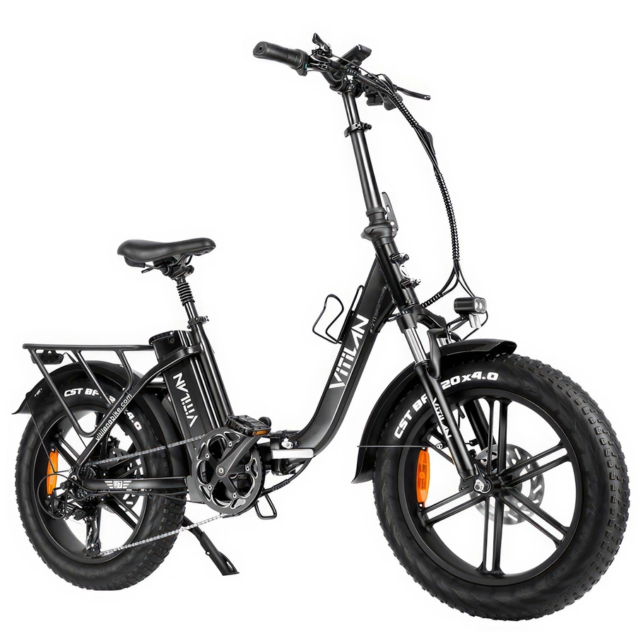 Bicicleta Eléctrica Plegable Vitilan U7 - Potencia 750W | Batería 20Ah | Velocidad 28mph | Autonomía 65mi