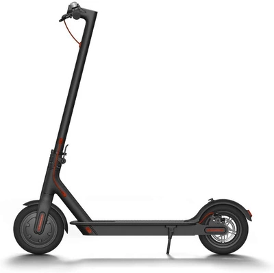 Xiaomi M365 Electric Scooter eléctrico | Solución para desplazamientos urbanos | 250W (500W Pico) Potencia | 15.5mph Velocidad | 7.8Ah Batería | 18mi Rango | Actualización de neumáticos sólidos | Transporte Inteligente de Movilidad | Gran Estado Reacondic