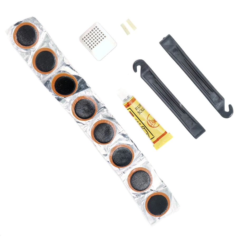 Kit de emergencia para reparación de pinchazos Bicicleta eléctrica Scooter eléctrico 