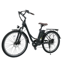 isinwheel Swift Conductor U2 Bicicleta Eléctrica - Potencia 500W | Batería 13Ah | Velocidad 20mph | Autonomía 47mi