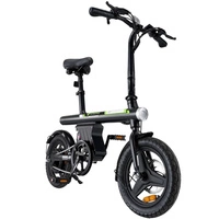 isinwheel CityGlide U1 Bicicleta Eléctrica Plegable - Potencia 500W | Batería 7.8Ah | Velocidad 20mph | Autonomía 28mi