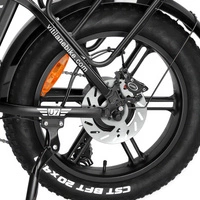 Bicicleta Eléctrica Plegable Vitilan U7 - Potencia 750W | Batería 20Ah | Velocidad 28mph | Autonomía 65mi