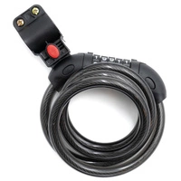 Cerradura de código de combinación de alambre de acero