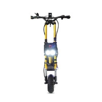 Kaabo Wolf King GTR Eléctrico Scooter eléctrico | Rendimiento Extremo | 4000W ( 13440W Pico) Potencia | 65mph Velocidad | Batería 35Ah | 112mi Rango | Diseño de 12 pulgadas | Transporte Deportivo Definitivo