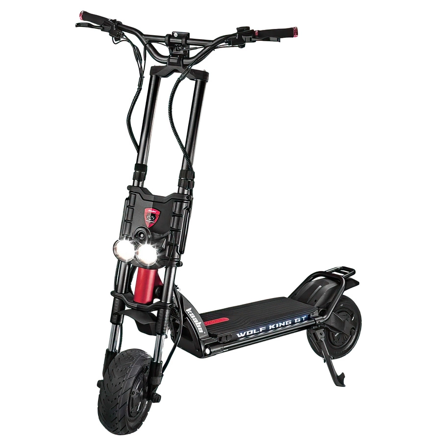 Kaabo Wolf King GT Pro Electric Scooter eléctrico | Rendimiento Extremo | 4000W (6500W Pico) Potencia | 62mph Velocidad | Batería 35Ah | 55mi Rango | Diseño de Motor Dual | Transporte Deportivo Definitivo