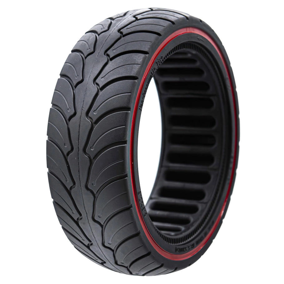 Neumático macizo 8,5 x 2,5 Rojo Premium