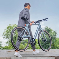 Fiido Air Bicicleta Eléctrica de Fibra de Carbono - Potencia 250W | Batería 5.8Ah | Velocidad 15.5mph | Autonomía 38mi