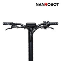 Nanrobot LS7+ Electric Scooter eléctrico | Rendimiento Extremo | 2400W (4800W Pico) Potencia | 55mph Velocidad | 40Ah Batería | 45mi Rango | Diseño de Motor Dual | Transporte de Alto Rendimiento