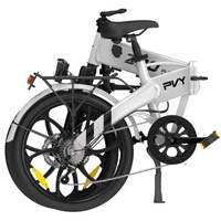 PVY Z20 Pro Bicicleta Eléctrica Plegable - Potencia 500W | Batería 10.4Ah | Velocidad 15.5mph | Autonomía 50mi