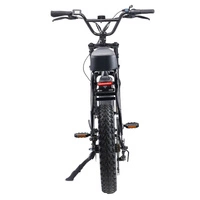 SWFT Zip Bicicleta Eléctrica | Rendimiento Personalizado | 500W (1000W Pico) Potencia | Velocidad 20mph | Batería 10Ah | 37mi Rango | Diseño Fat Tire | Transporte Estilo Chopper