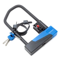 U Lock Oxford Sentry 260 190MM X 110MM D Lock Secure Ebike Escooter SIlver Rating