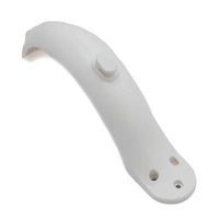 Guardabarros trasero Blanco + Gancho para Xiaomi M365/M365 Pro
