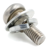 Juego de tornillos y arandelas de rueda trasera para Xiaomi M365/Pro