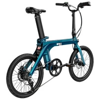 Fiido X 2025 Bicicleta Eléctrica Plegable - Potencia 250W | Batería 11.6Ah | Velocidad 15.5mph | Autonomía 81mi | Manillar Elevable