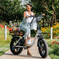 Bicicleta Eléctrica Plegable Vitilan U7 - Potencia 750W | Batería 20Ah | Velocidad 28mph | Autonomía 65mi