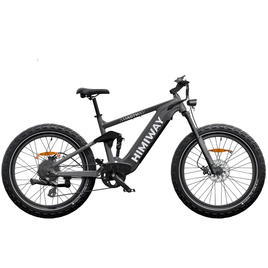 Himiway D7 Cobra Bicicleta Eléctrica de Caza - Potencia 250W | Batería 20Ah | Velocidad 15.5mph | Autonomía 80mi