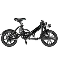 Fiido D3 Pro Mini Bicicleta Eléctrica Plegable - Potencia 250W | Batería 7.8Ah | Velocidad 15.5mph | Autonomía 37mi