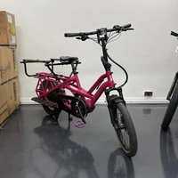 Tern GSD S10 Bicicleta Eléctrica de Carga - 250W Potencia | 14Ah Batería | 15.5mph Velocidad | 53mi Rango | Reacondicionada