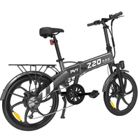 PVY Z20 Pro Bicicleta Eléctrica Plegable - Potencia 500W | Batería 10.4Ah | Velocidad 15.5mph | Autonomía 50mi