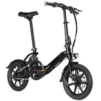 Fiido D3 Pro Mini Bicicleta Eléctrica Plegable - Potencia 250W | Batería 7.8Ah | Velocidad 15.5mph | Autonomía 37mi