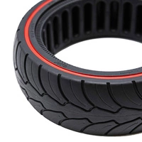 Neumático macizo 8,5 x 2,5 Rojo Premium