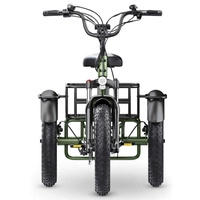 Triciclo Eléctrico Hidoes ET1 - 750W Potencia | Batería 20Ah | Velocidad 25mph | Autonomía 59mi