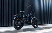 ENGWE Engine Pro 2.0 Bicicleta Eléctrica Plegable - 1200W Potencia | Batería 16Ah | Velocidad 28mph | Autonomía 68mi