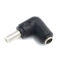 Adaptador de CC de 5,5 mm x 2,1 mm a 5,5 mm x 2,5 mm