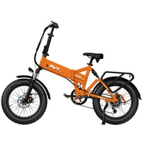 PVY Z20 Plus Bicicleta Eléctrica Plegable - Potencia 500W | Batería 14Ah | Velocidad 31mph | Autonomía 62mi