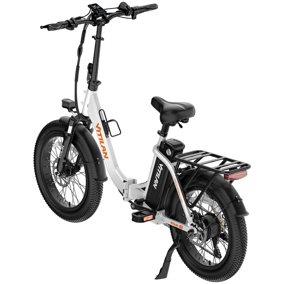 Bicicleta Eléctrica Plegable Vitilan U3 - Potencia 750W | Batería 13Ah | Velocidad 28mph | Autonomía 45mi