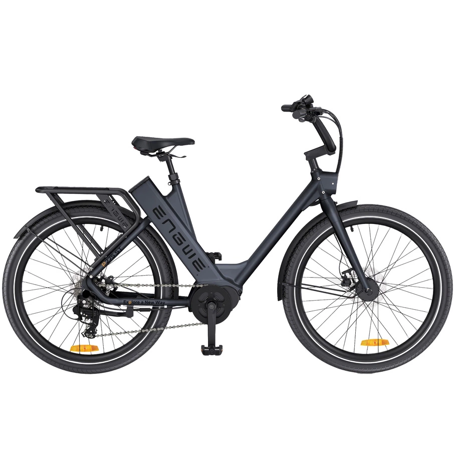 ENGWE P275 StepThrough Bicicleta Eléctrica - 250W Potencia | Batería 19.2Ah | Velocidad 15.5mph | Autonomía 162mi