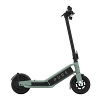Pure Escape+ Electric Scooter eléctrico - Potencia 900W | Batería 12Ah | Velocidad 15.5mph | Autonomía 31mi