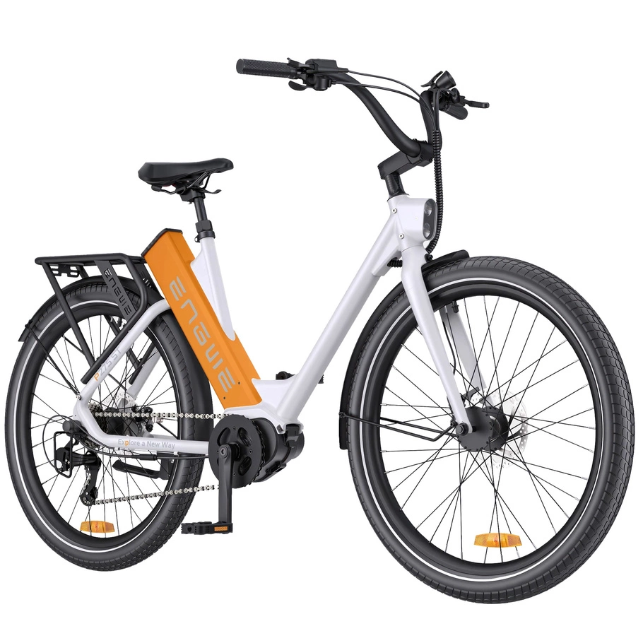 ENGWE P275 StepThrough Bicicleta Eléctrica - 250W Potencia | Batería 19.2Ah | Velocidad 15.5mph | Autonomía 162mi